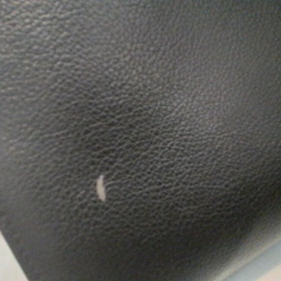 Black And White Triangle Shape Vintage Big Purce Mib1 - Picture 3 of 7